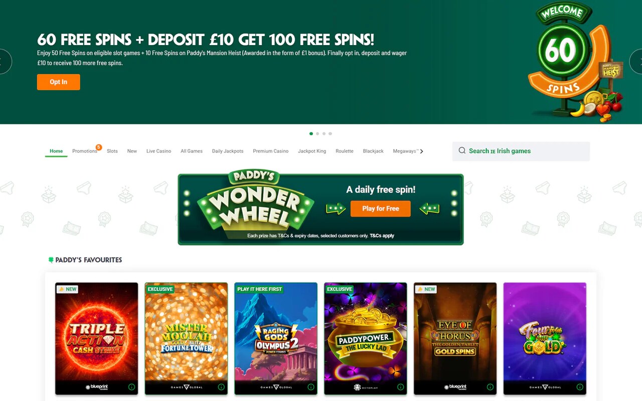 PaddyPower casino
