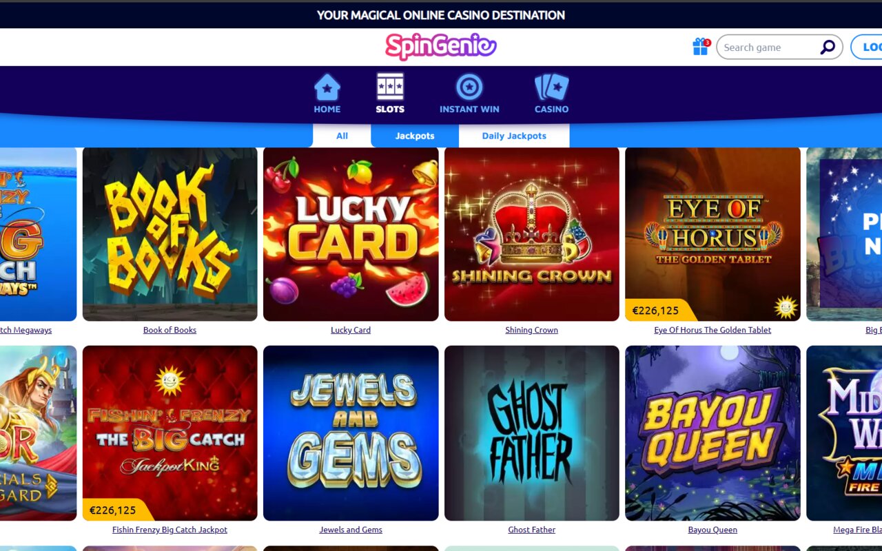 Spin Genie casino