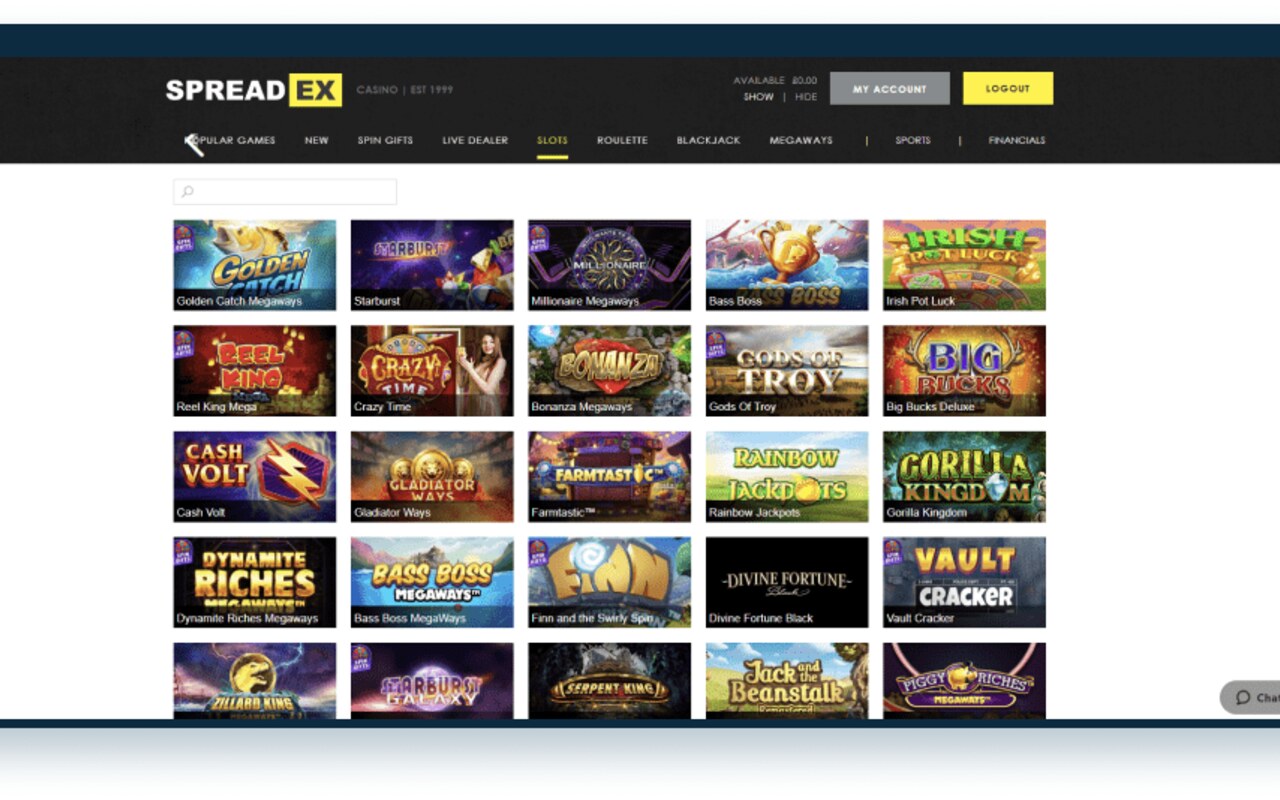 Spreadex Casino casino